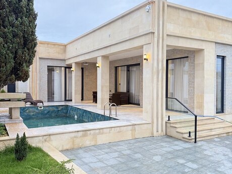 4 otaqlı həyət evi/bağ evi - Mərdəkan q. - 180 m²