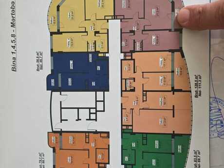 2 otaqlı mənzil, 101 m², Lökbatan: 116 500 ₼ 2