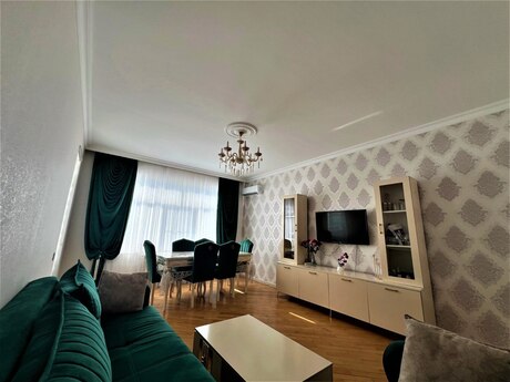 3 otaqlı yeni tikili - Həzi Aslanov m. - 80 m²