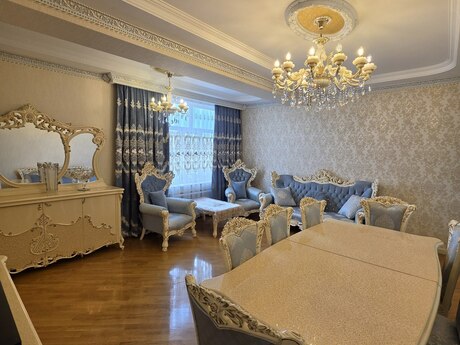 3 otaqlı yeni tikili - Xalqlar Dostluğu m. - 115 m²