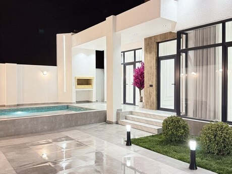 4 otaqlı həyət evi/bağ evi - Mərdəkan q. - 155 m²