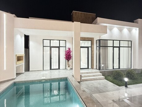 4 otaqlı həyət evi/bağ evi - Mərdəkan q. - 155 m²