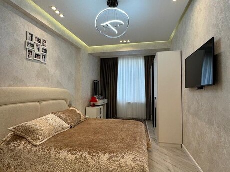 3 otaqlı yeni tikili - Həzi Aslanov m. - 91 m²