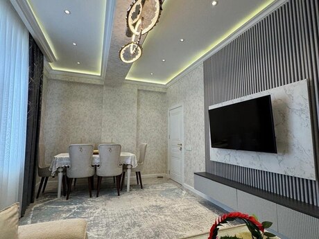 3 otaqlı yeni tikili - Həzi Aslanov m. - 91 m²
