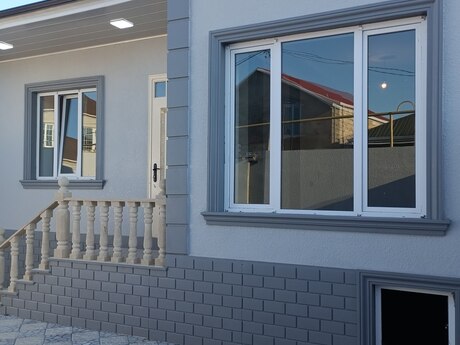 4 otaqlı həyət evi/bağ evi - Binə q. - 90 m²