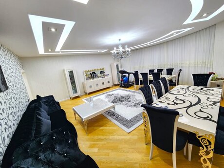 5 otaqlı yeni tikili - Şah İsmayıl Xətai m. - 228 m²