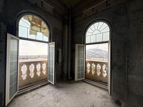 3 otaqlı yeni tikili - Ağ şəhər q. - 112.4 m²