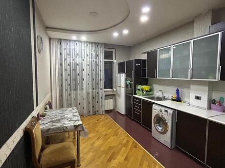3 otaqlı yeni tikili - Şah İsmayıl Xətai m. - 125 m²