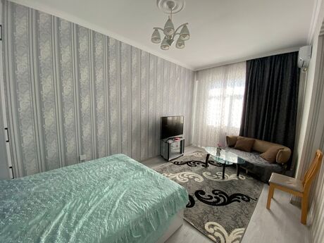 1 otaqlı yeni tikili - Şah İsmayıl Xətai m. - 52 m²