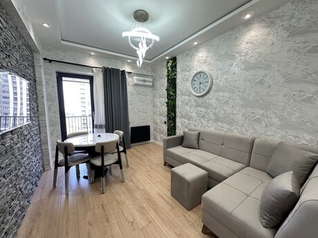 2 otaqlı yeni tikili - Şah İsmayıl Xətai m. - 70 m²