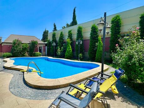 6 otaqlı həyət evi/bağ evi - Mərdəkan q. - 350 m²