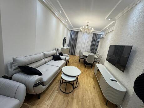3 otaqlı yeni tikili - Ağ şəhər q. - 135 m²