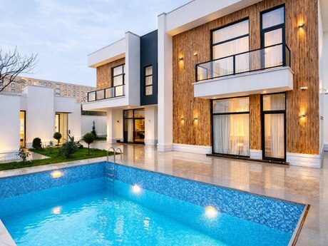 4 otaqlı həyət evi/bağ evi - Mərdəkan q. - 180 m²