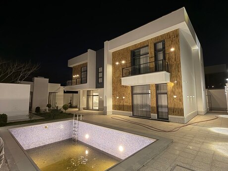 5 otaqlı həyət evi/bağ evi - Mərdəkan q. - 400 m²