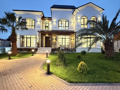 6 otaqlı həyət evi/bağ evi - Mərdəkan q. - 400 m²
