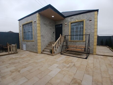 3 otaqlı həyət evi/bağ evi - Binə q. - 85 m²
