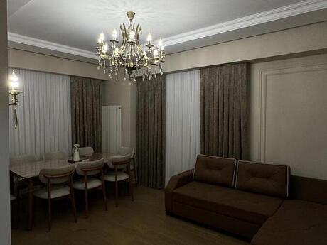 3 otaqlı yeni tikili - Bakmil m. - 90 m²