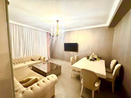 2 otaqlı yeni tikili - Şah İsmayıl Xətai m. - 101 m²