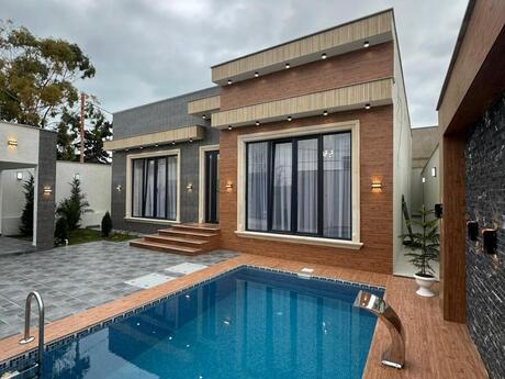 4 otaqlı həyət evi/bağ evi - Şüvəlan q. - 170 m²