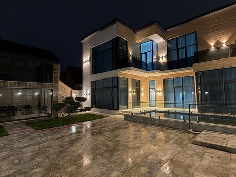 5 otaqlı həyət evi/bağ evi - Mərdəkan q. - 350 m²