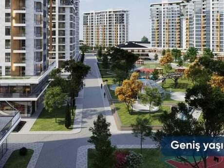 2 otaqlı yeni tikili - Koroğlu m. - 63.3 m²