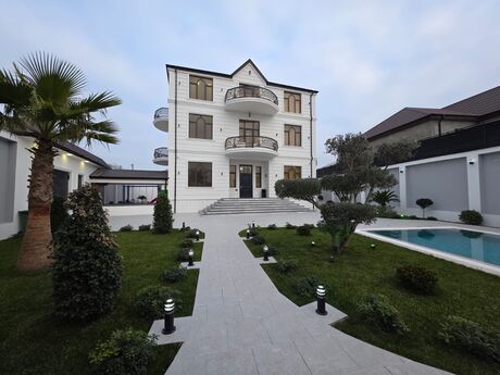 6 otaqlı həyət evi/bağ evi - Mərdəkan q. - 500 m²