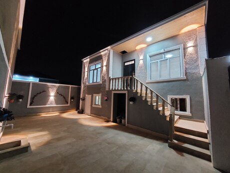 5 otaqlı həyət evi/bağ evi - Hövsan q. - 110 m²