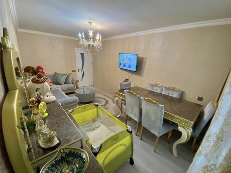 5 otaqlı köhnə tikili - Qara Qarayev m. - 115 m²