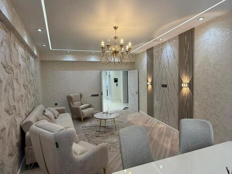 3 otaqlı yeni tikili - Həzi Aslanov m. - 96 m²