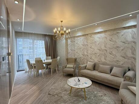 3 otaqlı yeni tikili - Həzi Aslanov m. - 96 m²