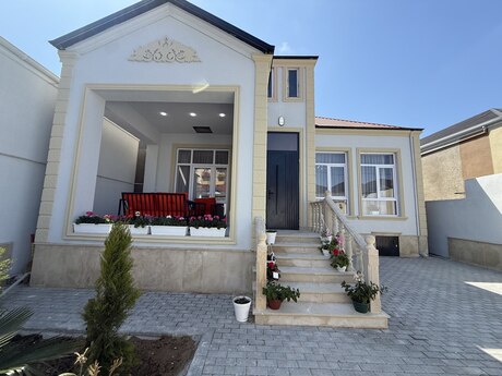 4 otaqlı həyət evi/bağ evi - Məmmədli q. - 120 m²