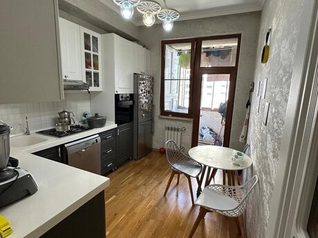 3 otaqlı yeni tikili - Qara Qarayev m. - 90 m²