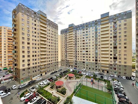 3 otaqlı yeni tikili - Qara Qarayev m. - 90 m²