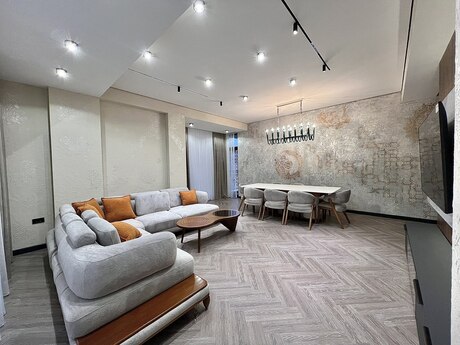 3 otaqlı yeni tikili - Nəriman Nərimanov m. - 142 m²