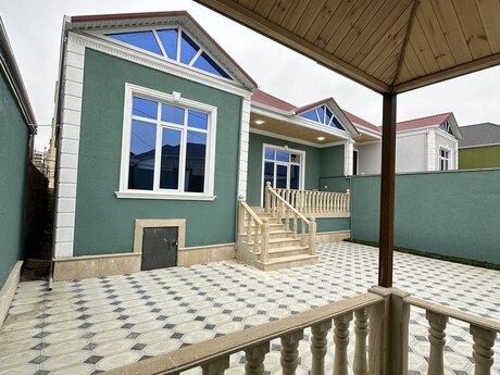 4 otaqlı həyət evi/bağ evi - Məmmədli q. - 110 m²