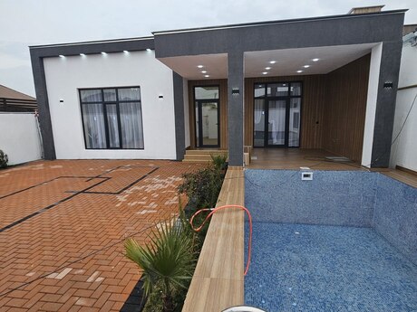 4 otaqlı həyət evi/bağ evi - Şüvəlan q. - 150 m²
