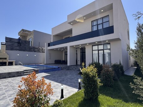 5 otaqlı həyət evi/bağ evi - Mərdəkan q. - 210 m²