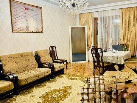 4 otaqlı köhnə tikili - Nəsimi m. - 110 m²