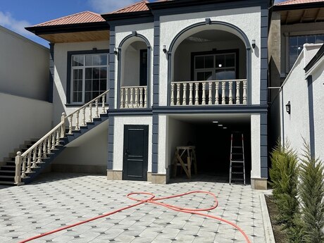 4 otaqlı həyət evi/bağ evi - Savalan q. - 220 m²