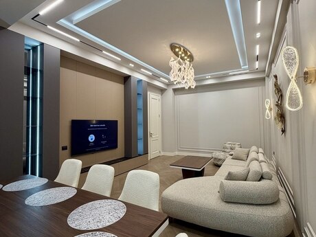 4 otaqlı yeni tikili - Nəsimi r. - 175 m²