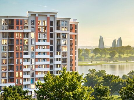 4 otaqlı yeni tikili - Yasamal q. - 121 m²