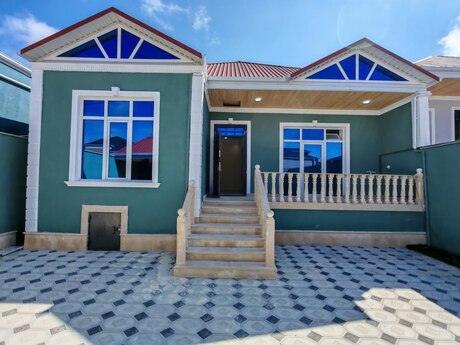 4 otaqlı həyət evi/bağ evi - Məmmədli q. - 120 m²