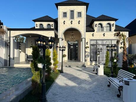 5 otaqlı həyət evi/bağ evi - Mərdəkan q. - 240 m²