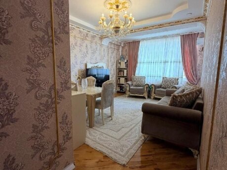 3 otaqlı yeni tikili - Həzi Aslanov m. - 102 m²