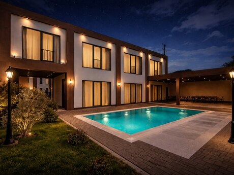5 otaqlı həyət evi/bağ evi - Bilgəh q. - 279 m²