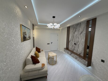 2 otaqlı yeni tikili - Həzi Aslanov m. - 71 m²