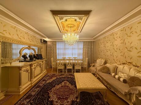3 otaqlı yeni tikili - Şah İsmayıl Xətai m. - 135 m²