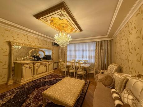 3 otaqlı yeni tikili - Şah İsmayıl Xətai m. - 135 m²