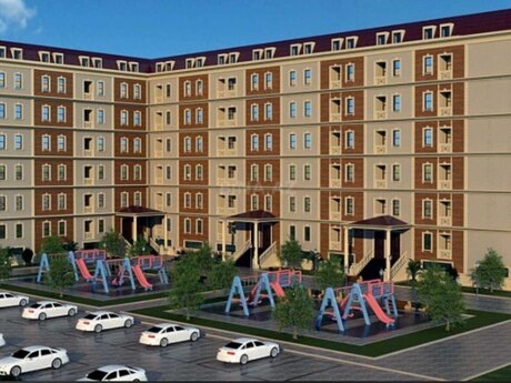 4 otaqlı yeni tikili - Yeni Ramana q. - 125.7 m²