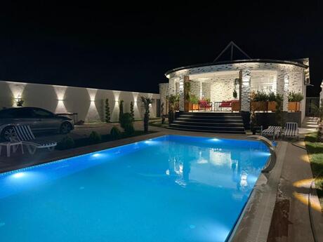 4 otaqlı həyət evi/bağ evi - Türkan q. - 350 m²